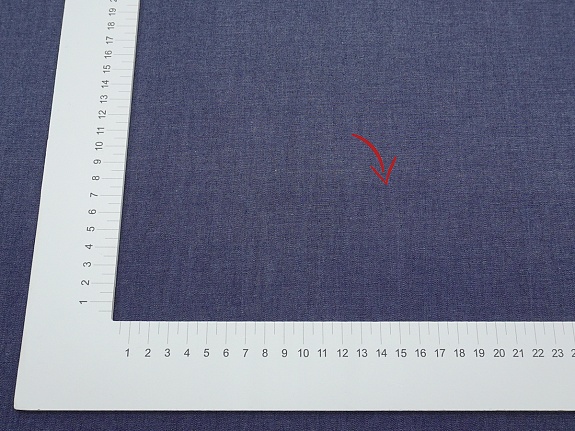 Сорочечная джинсовая ткань цв.Чернильно-синий, СОРТ2, ш.1.45м, хлопок-50%, вискоза-50%, 135гр/м.кв