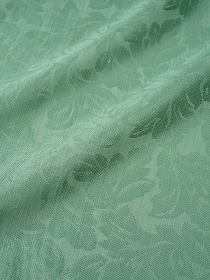 Лен с вискозой жаккард "Севилья" цв.зеленый, ш.1.6м, лен-48%, вискоза-52%, 160гр/м.кв