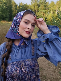 Наряд по мотивам сказа П.П. Бажова "Синюшкин колодец"