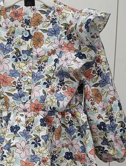 Детское платье из сатина "Грэсия"