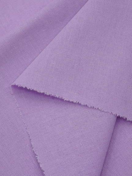 Бязь цв.Светло-сиреневый, СОРТ2, ш.1.5м, хлопок-100%, 142гр/м.кв