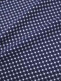 Трикотаж Кулир.гладь "Сомье" цв.чернильно-синий, ш.1.96м (0.98м*2,чулок), Карде, хлопок-100%