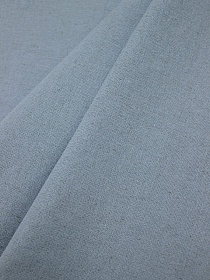 Полулен постельный с эффектом мятости цв.Св.серо-бирюзовый винтаж, СОРТ2, ш.2.15м, лен-30%, хл-70%