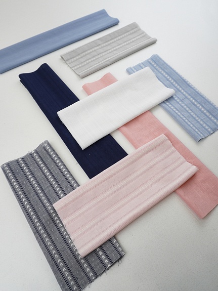 Набор тканей для рукоделия "Фактурный хлопок №1", 45*30 см, 8 шт