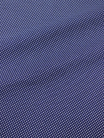 Импорт. хлопок "Горошек 1.5/2 " цв.сине-фиолетовый, СОРТ2, ш.1.45м, хлопок-100%, 115гр/м.кв