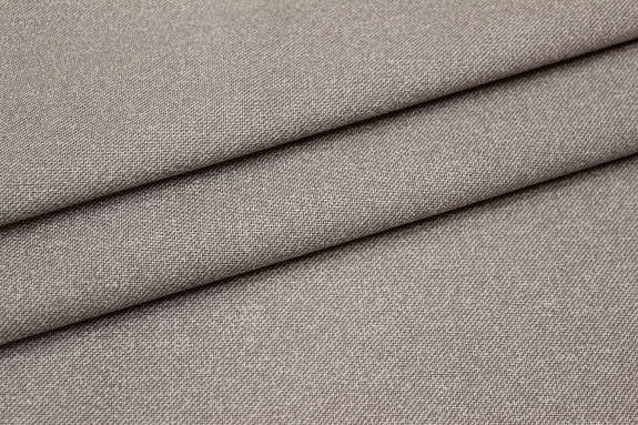 Бязь "Рубчик меланж" цв.бежево-кофейный, ш.2.2м, хлопок-100%, 120гр/м.кв