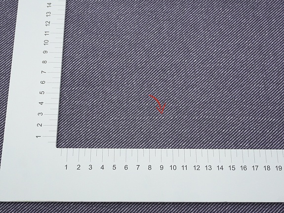 Бязь "Рубчик" цв.ежевика, ш.1.5м, хлопок-100%, 110гр/м.кв