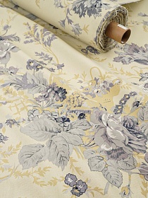 Ткань интерьерная "Цветочная гармония", ш.1.45м, хлопок-80%, п/э-20%, 265гр/м.кв