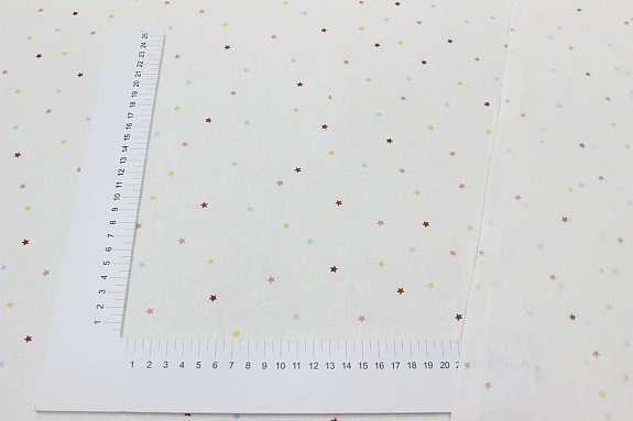 Поплин "Звездная россыпь", СОРТ2, ш.1.5м, хлопок-100%, 105гр/м.кв