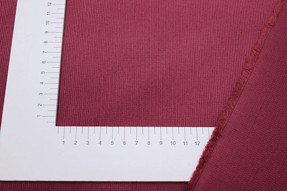 Микровельвет с эластаном цв.Бордово-вишневый, ш.1.45м, хлопок-70%, эластан-30%, 280гр/м.кв