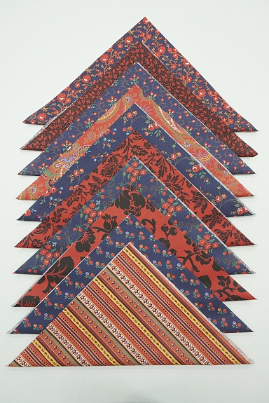 Набор тканей для рукоделия "Наследие мануфактур", 35*35 см, 10 шт