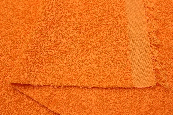 Махровая ткань цв.Оранжевый, ш.1.5м, хлопок-100%, 350гр/м.кв