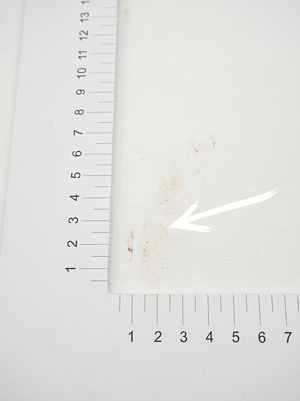 Штапель цв.Молочно-сливочный, СОРТ2, ш.1.45м, вискоза-100%, 110гр/м.кв