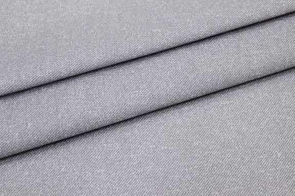 Бязь "Рубчик меланж" цв.серо-сиреневый, ш.2.2м, хлопок-100%, 120гр/м.кв