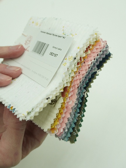 Комплект образцов "Муслин принт" №2