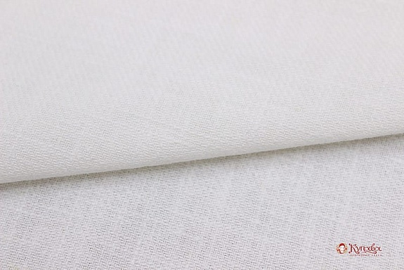 Крапива Рами (Ramie)-диагональ, цв.Белый, ш.1.4м, крапива-100%, 230гр/м.кв