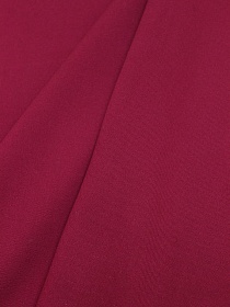 Плательная вискоза цв.Темно-малиновый, ш.1.45м, вискоза-100%, 160гр/м.кв