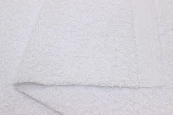 Махровая ткань цв.Белый (отбеленный), ш.1.5м, хлопок-100%, 350гр/м.кв