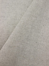 Полулен цв.Суровый темный, ш.2.2м, лен-30%, хлопок-70%, 150гр/м.кв