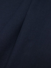 Полулен костюмный с эффектом мятости цв.Чернильно-синий, ш.1.5м, хлопок-70%, лен-30%, 170гр/м.кв