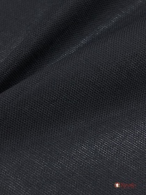 Рогожка цв.Черный с серым оттенком, ш.1.5м, хлопок-100%,160гр/м.кв#019234