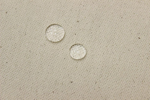 Ткань палаточная с водоотталкивающей пропиткой цв.Суровый, Сорт2, ш.1.58м, хлопок-100%, 300гр/м.кв