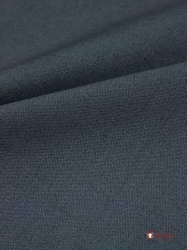Саржа цв.Темно-серый с синим оттенком-2, ш.1.5м, хлопок-100%, 260гр/м.кв