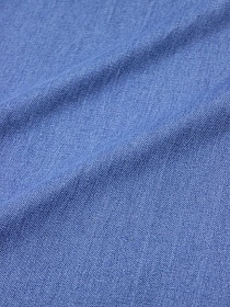Плотная джинсовая ткань цв.Св.сине-голубой, ВИД2, СОРТ2, ш.1.49м, хлопок-95%,п/э-5%, 310гр/м.кв