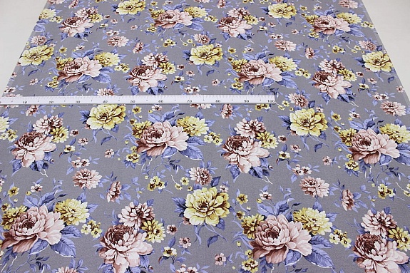 Рогожка "Чарующая красота", ш.1.5м, хлопок-100%, 165гр/м.кв