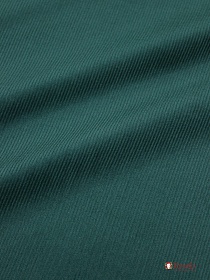 Микровельвет цв.Темный изумруд, СОРТ2, ш.1.45м, хлопок-100%, 190гр/м.кв