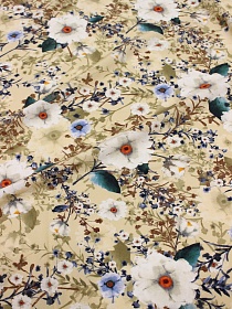 Штапель Премиум Цифр.печать "Элис", ш.1.45м, вискоза-100%, 100гр/м.кв