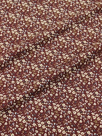 Мерный лоскут Импорт. хлопок "Гермиона" цв.бордовый с терракотовым оттенком, ш.1.45м, хлопок-100%, 105гр/м.кв