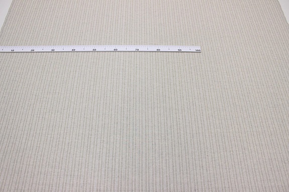 Полулен "Белые полоски" (на т.суровом), ш.1.5м, лен-30%, хлопок-70%, 140гр/м.кв