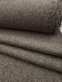 Сукно шинельное цв.серо-коричневый, ГОСТ, ш.1.4м, шерсть-90%, п/э-10%, 760гр/м.кв