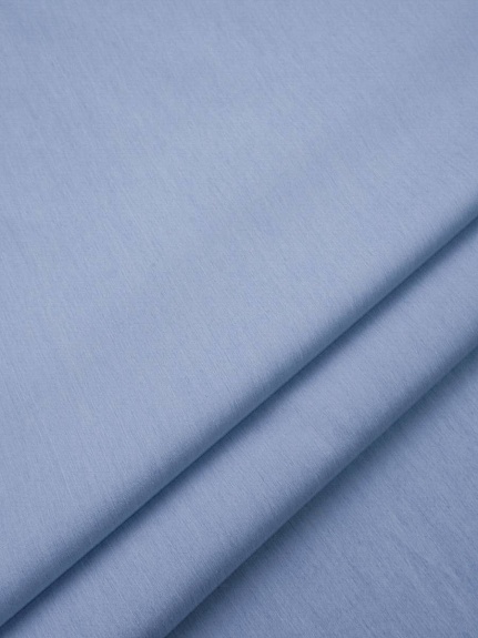 Сорочечная джинсовая ткань цв.Винтажно-голубой, ш.1.45м, хлопок-50%, вискоза-50%, 135гр/м.кв