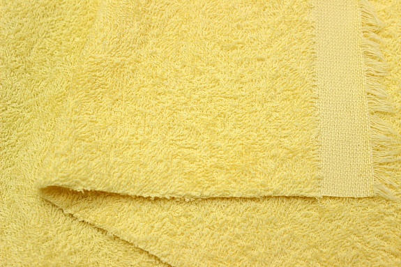 Махровая ткань цв.Светло-банановый, ш.1.5м, хлопок-100%, 350гр/м.кв