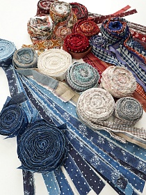 Комплект кромочного лоскута 1кг (от наборов для рукоделия) Мини 