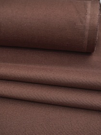 Ткань Дак цв.Шоколадно-коричневый, ш.1.8м, хлопок-65%, п/э-35%, 210гр/м.кв