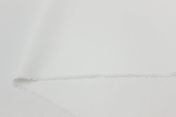 Плательная вискоза цв.Белый, ш.1.45м, вискоза-100%, 200гр/м.кв