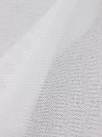 Мерный лоскут - Ситец Полина цв.белый, ш.0.8м, хлопок-100%, 86гр/м.кв