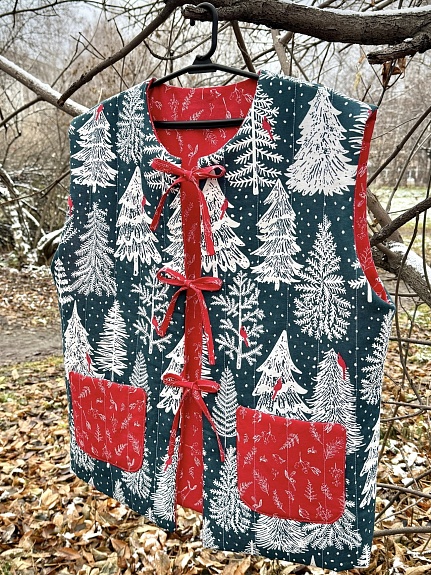 Жилет из Бязи "Хрустальная сказка"