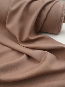 Плательная вискоза цв.Молочный шоколад, ш.1.45м, вискоза-100%, 200гр/м.кв