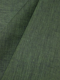 Лен сорочечный цв.Болотная зелень/чернильный флер меланж, ш.1.5м, лен-100%, 125гр/м.кв