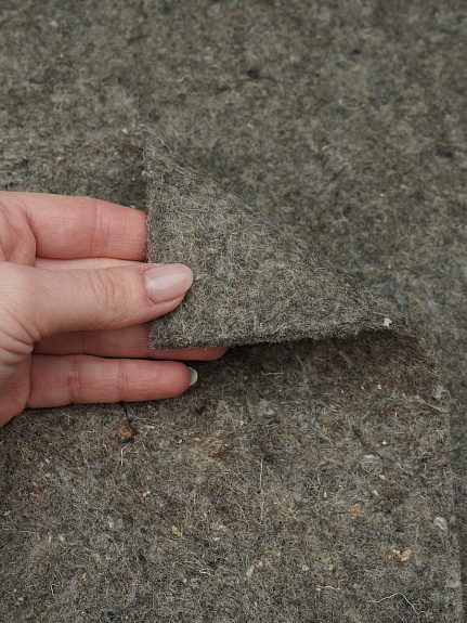 Сукно портяночное войлочное, ГОСТ, ш.1.48м, шерсть-90%, п/э-10%, 390гр/м.кв