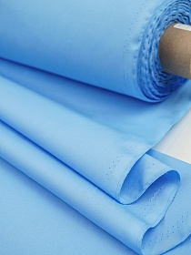 Импортный хлопок цв.Небесный, ш.1.55м, хлопок-100%, 115гр/м.кв