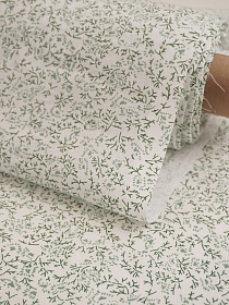 Перкаль "Алисана" цв.зеленый, ш.1.5м, хлопок-100%, 100гр/м.кв