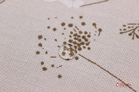 Ткань для столового белья с пропиткой "Цветик- семицветик", ш.1.45м, хлопок-100%, 167гр/м.кв