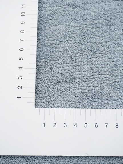 Махровая ткань Люкс цв.Серый, ш.1.55м, хлопок-100%, 550гр/м.кв