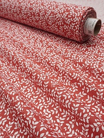 Бязь "Галатея" цв.красный, ш.1.5м, хлопок-100%,120гр/м.кв