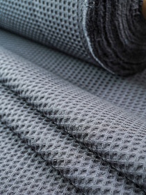 Вафельное премиум-полотно "Italy" цв.Маренго, ш.1.5м, хлопок-100%, 240гр/м.кв